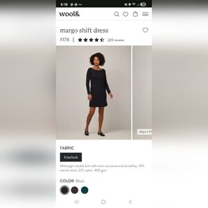 Black Long Sleeve Dress